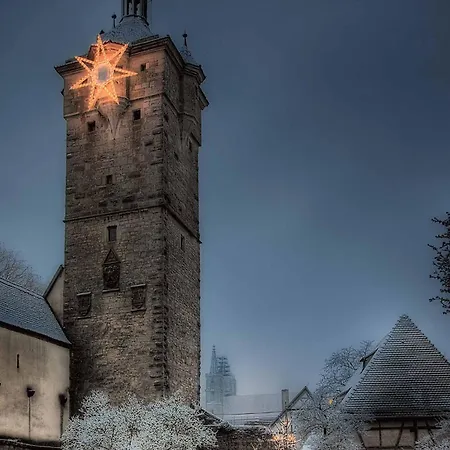 招待所 艾尔弗拉恩基斯克葡萄酒馆酒店 罗滕堡